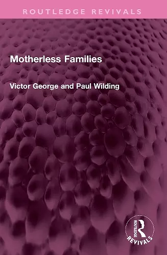 Motherless Families cover