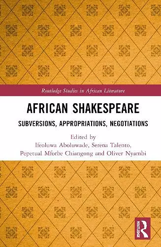 African Shakespeare cover