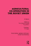 Agricultural Co-operation in the Soviet Union cover