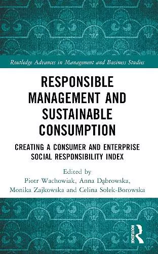 Responsible Management and Sustainable Consumption cover