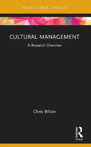 Cultural Management cover