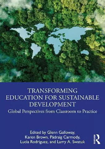 Transforming Education for Sustainable Development cover