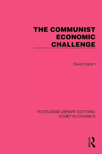 The Communist Economic Challenge cover