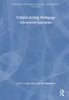 Critical Acting Pedagogy cover