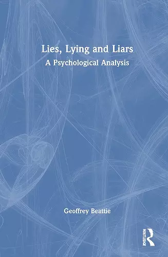 Lies, Lying and Liars cover