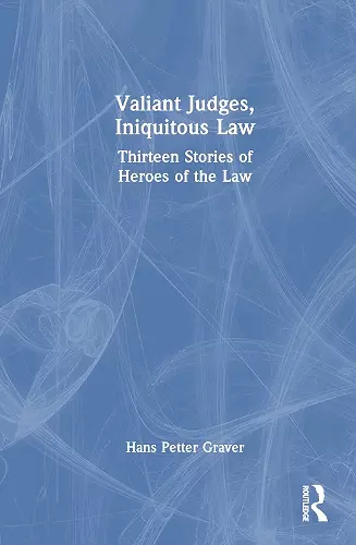 Valiant Judges, Iniquitous Law cover