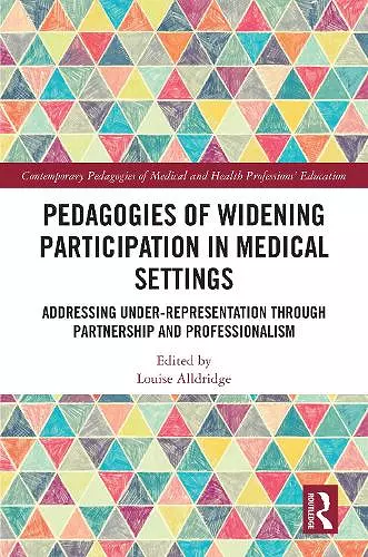 Pedagogies of Widening Participation in Medical Settings cover