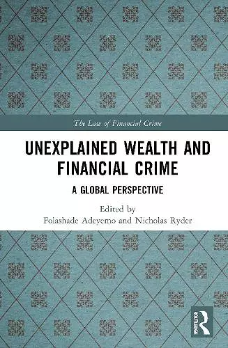 Unexplained Wealth and Financial Crime cover