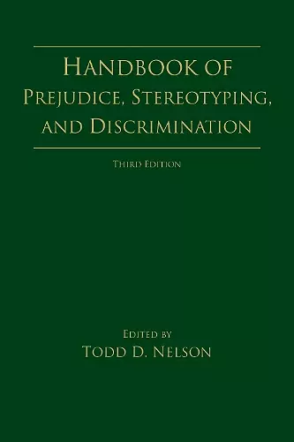 Handbook of Prejudice, Stereotyping, and Discrimination cover