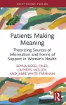 Patients Making Meaning cover