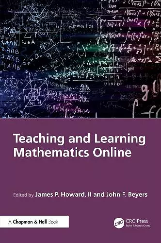 Teaching and Learning Mathematics Online cover