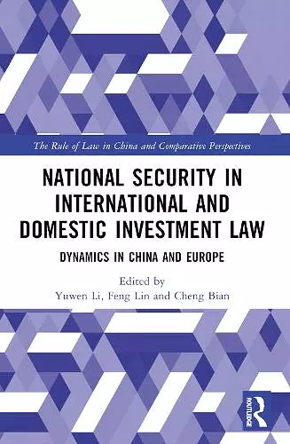 National Security in International and Domestic Investment Law cover
