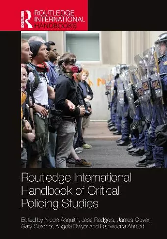 Routledge International Handbook of Critical Policing Studies cover