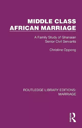 Middle Class African Marriage cover