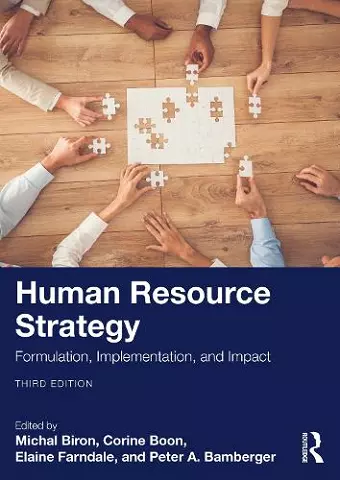 Human Resource Strategy cover