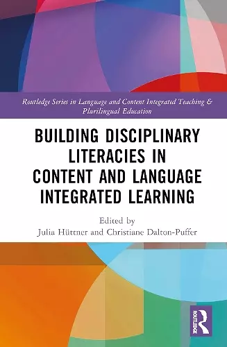 Building Disciplinary Literacies in Content and Language Integrated Learning cover