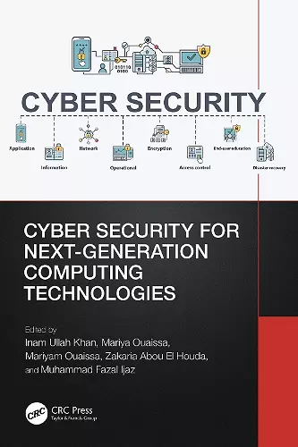 Cyber Security for Next-Generation Computing Technologies cover