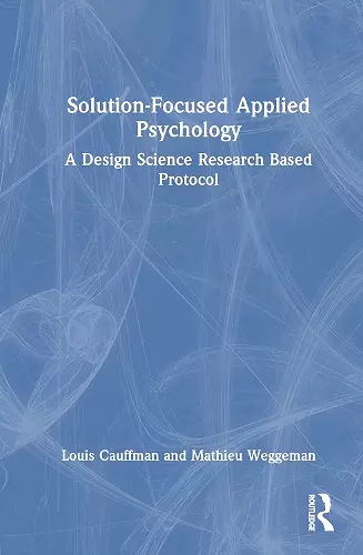 Solution-Focused Applied Psychology cover