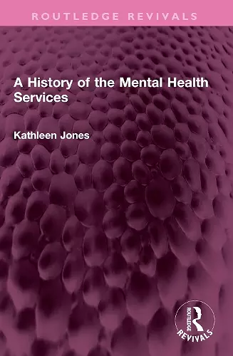 A History of the Mental Health Services cover