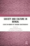 Society and Culture in Bengal cover