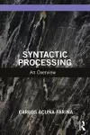 Syntactic Processing cover