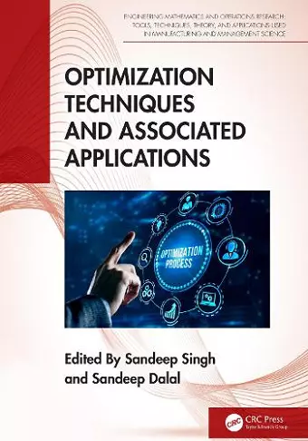 Optimization Techniques and Associated Applications cover