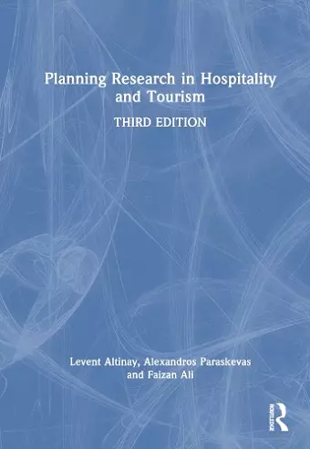 Planning Research in Hospitality and Tourism cover