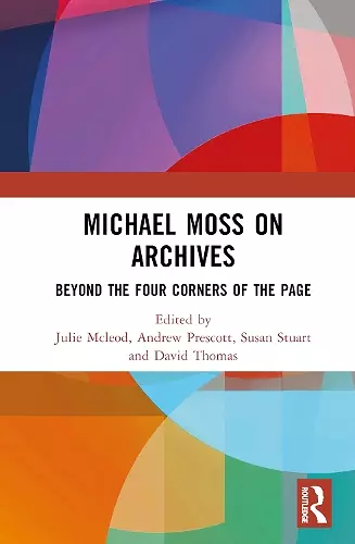 Michael Moss on Archives cover