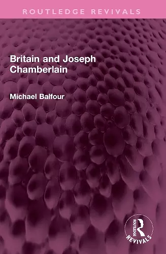 Britain and Joseph Chamberlain cover
