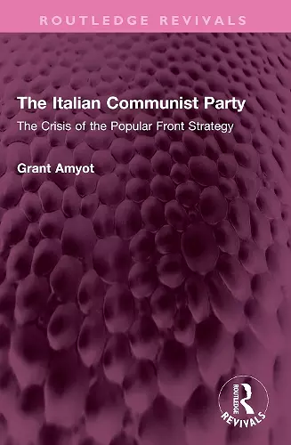 The Italian Communist Party cover