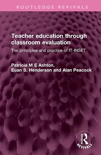 Teacher education through classroom evaluation cover