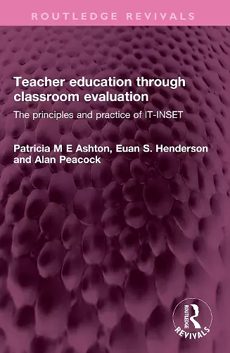 Teacher education through classroom evaluation cover