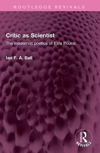 Critic as Scientist cover