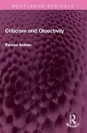 Criticism and Objectivity cover