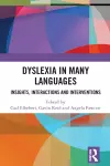 Dyslexia in Many Languages cover