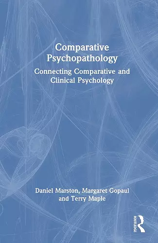 Comparative Psychopathology cover