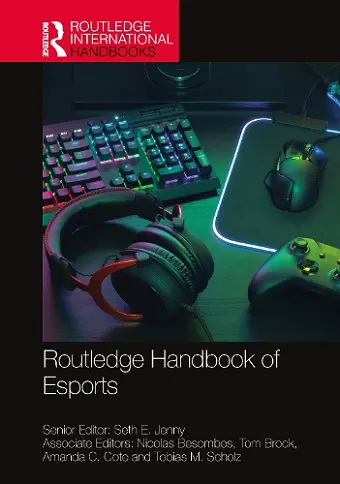 Routledge Handbook of Esports cover