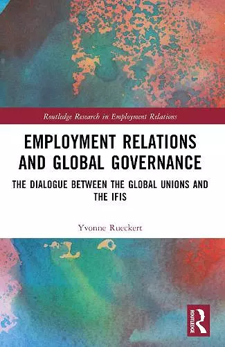 Employment Relations and Global Governance cover