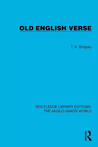 Old English Verse cover