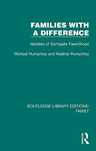 Families with a Difference cover