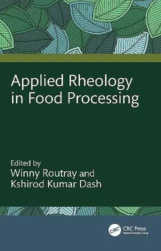 Applied Rheology in Food Processing cover