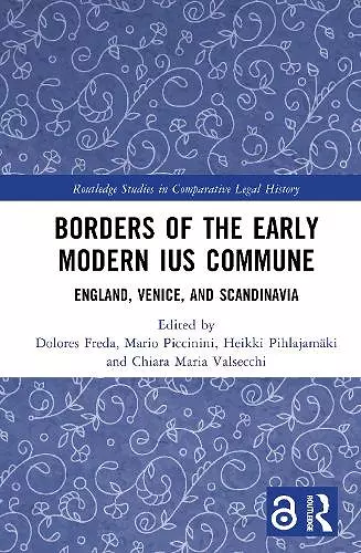 Borders of the Early Modern Ius Commune cover