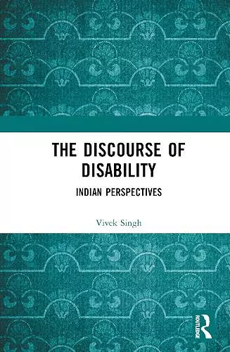 The Discourse of Disability cover