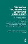 Changing Patterns of European Family Life cover