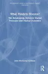 What Predicts Divorce? cover