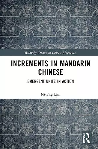 Increments in Mandarin Chinese cover