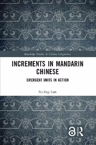 Increments in Mandarin Chinese cover