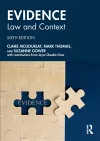 Evidence: Law and Context cover
