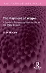 The Payment of Wages cover