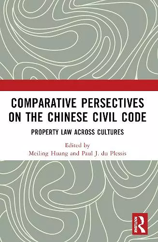 Comparative Perspectives on the Chinese Civil Code cover